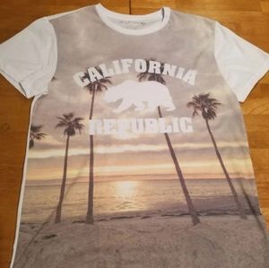 Men's California Republic Shirt. Size large.